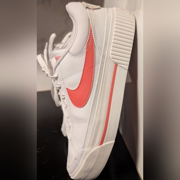 Nike Court Legacy Lift Platform "Sea Coral” Sneakers Size 10.5 MSRP 94.99 - Picture 5 of 10